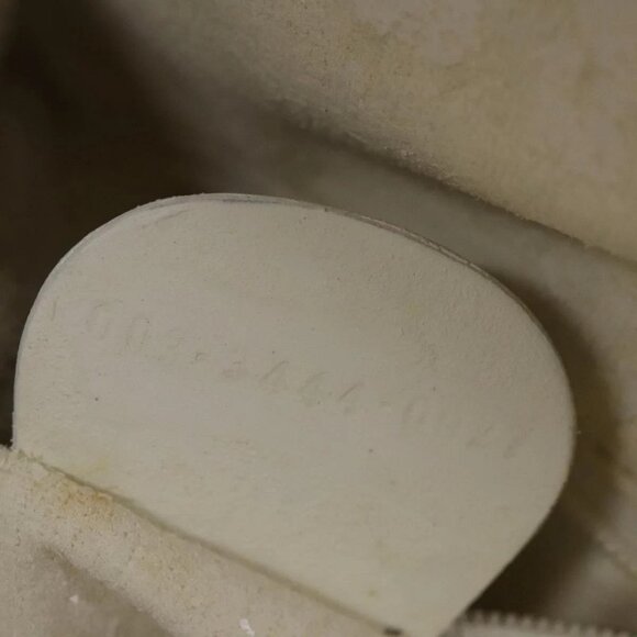 GUCCI Bamboo Body Bag Patent leather White Gold 003 3444 0127 Auth 137949 - Picture 13 of 15